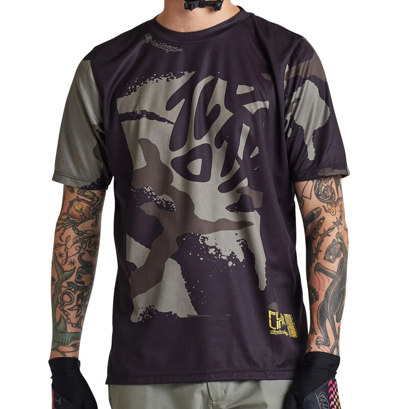 Troy Lee Flowline SS Jersey Confined Mens image number 1