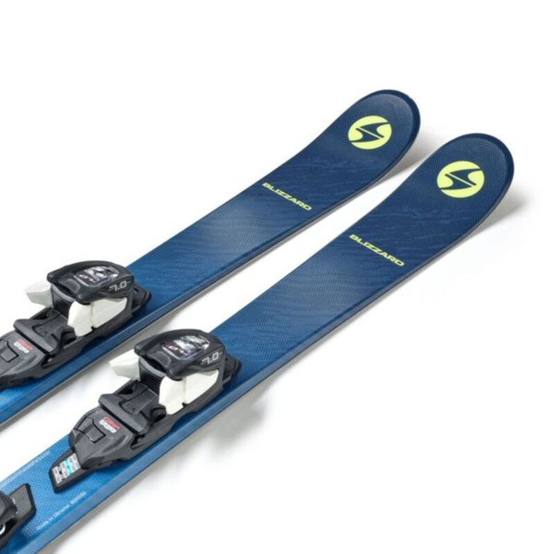 Blizzard Rustler Twin + FDT 4.5 Skis Junior image number 1