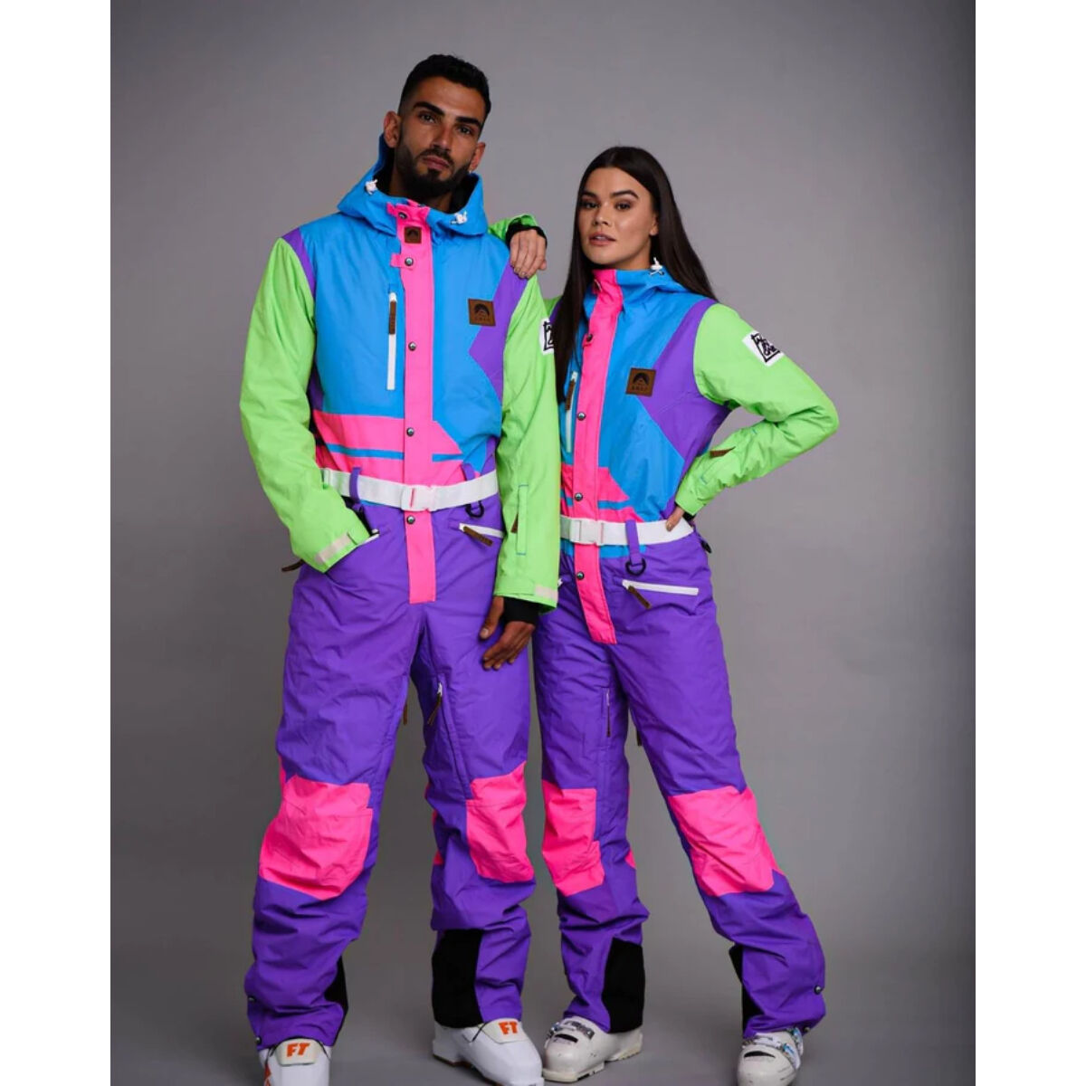 Matching cheap ski suits