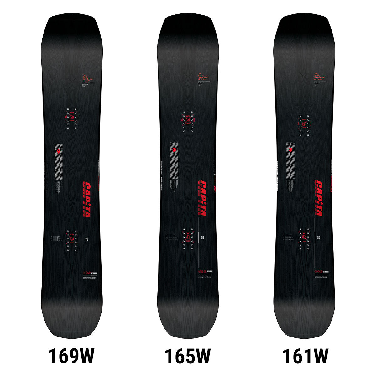 CAPiTA The Black Snowboard of Death Wide Snowboard Mens | Christy