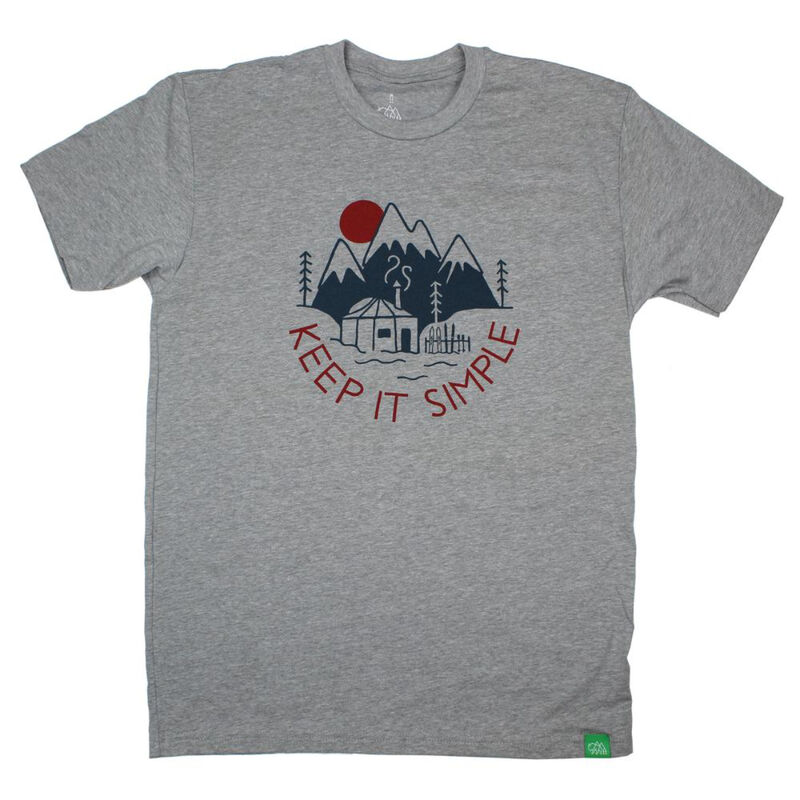 Wild Tribute Keep It Simple Ski T-Shirt image number 0