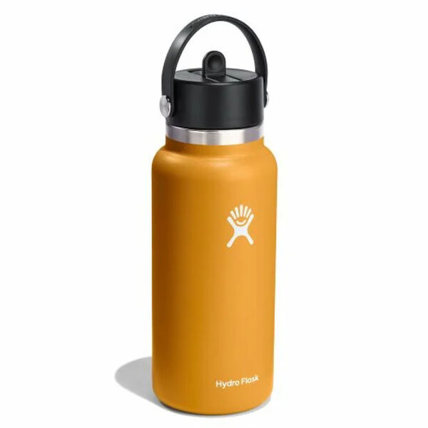 Hydro Flask 32 Oz Wide Mouth Flex Straw Cap Water Bottle