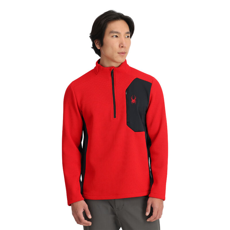 Spyder Bandit Half Zip Jacket Mens image number 1