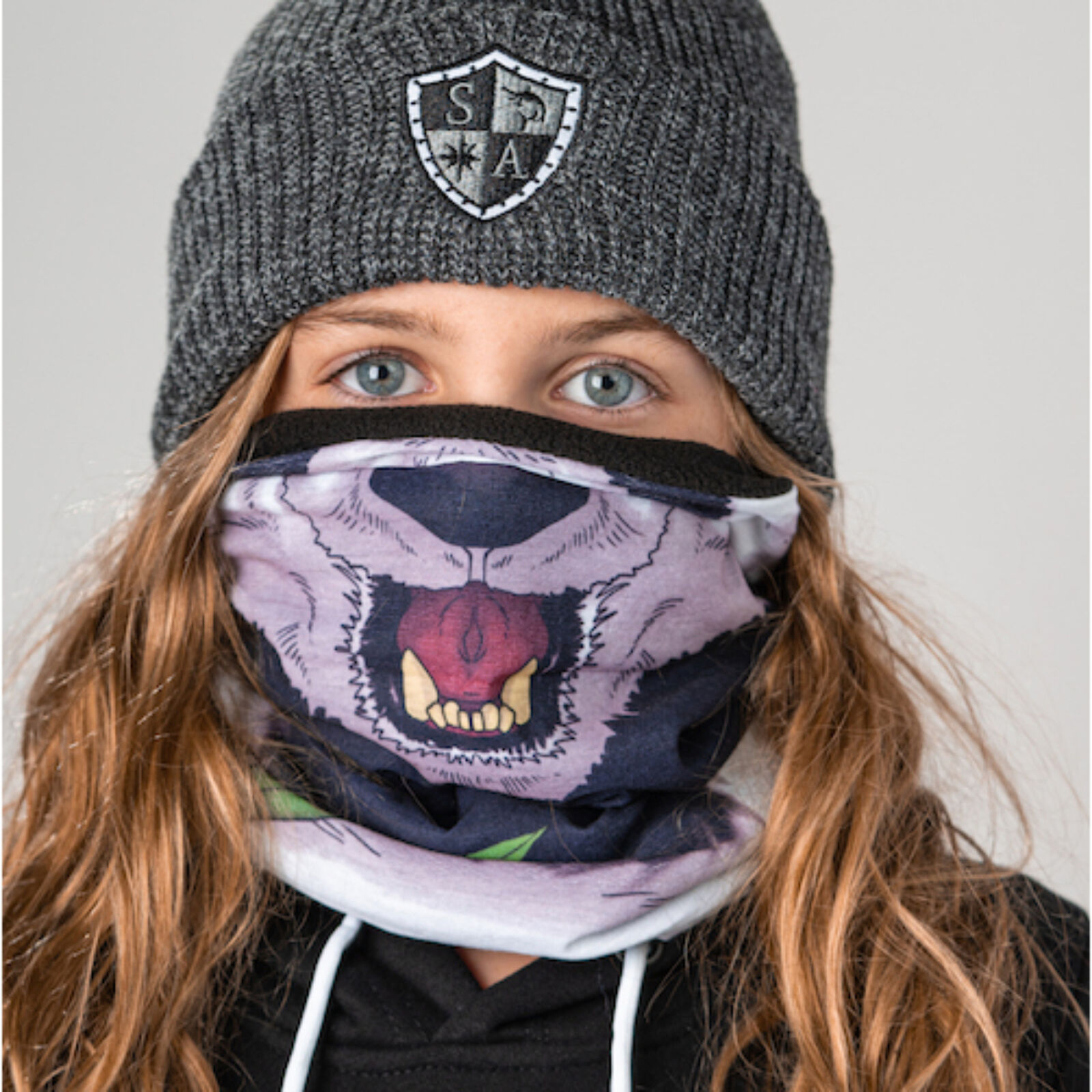 Sa Company Frost Tech Fleece Lined Face Shield Kids 21 Christy Sports