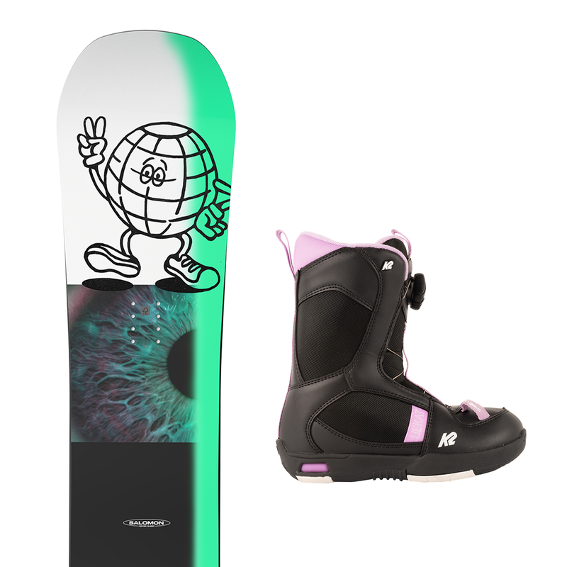 Premium Snowboard Package – Kids