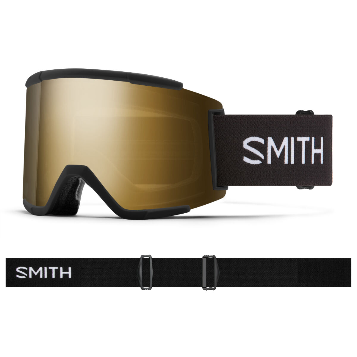 Smith Squad XL Goggles + Sun Black Gold Lenses | Christy Sports