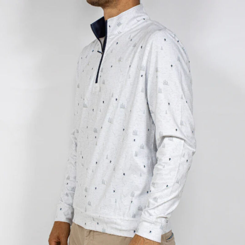 Jack + Sage Pow Turns Performance TEK Quarter Zip Mens image number 1