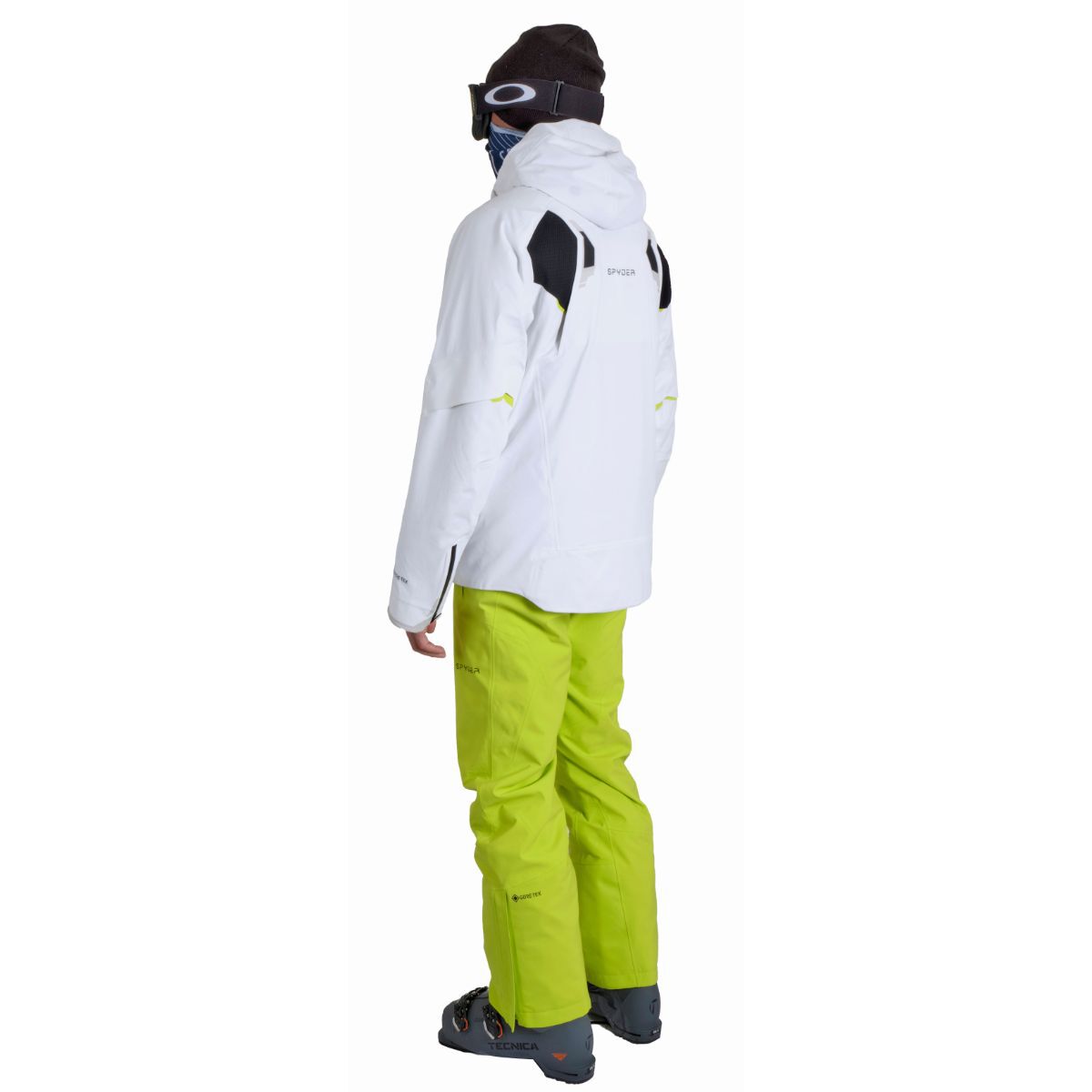 spyder pinnacle jacket white