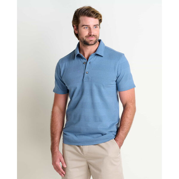 Toad&Co Tempo Dobby Short Sleeve Polo Mens