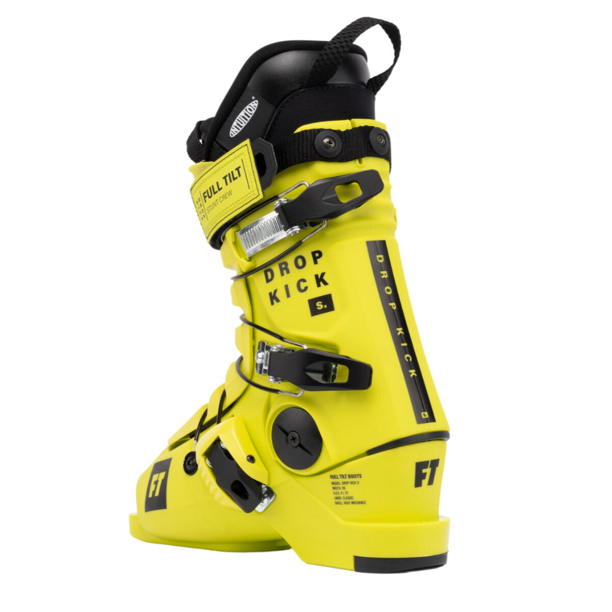 ski boots FULL TILT KONFLICT SERIES, active shock absorber, canting,  green/black ( TOP condition ) 