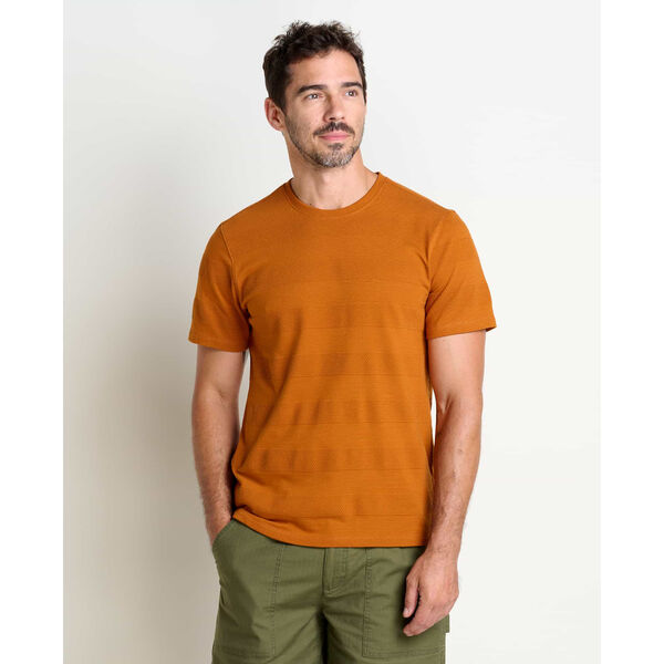 Toad&Co Tempo Dobby Short Sleeve Crew Mens