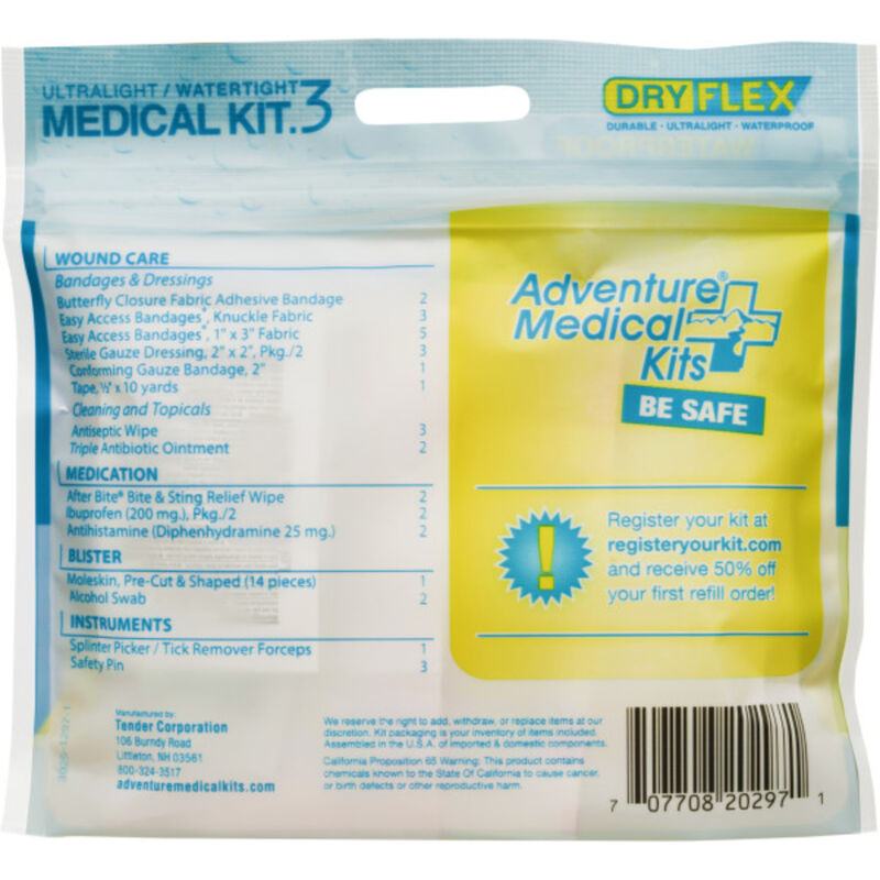 Adventure Medical Ultralight Watertight Medical Kit image number 1