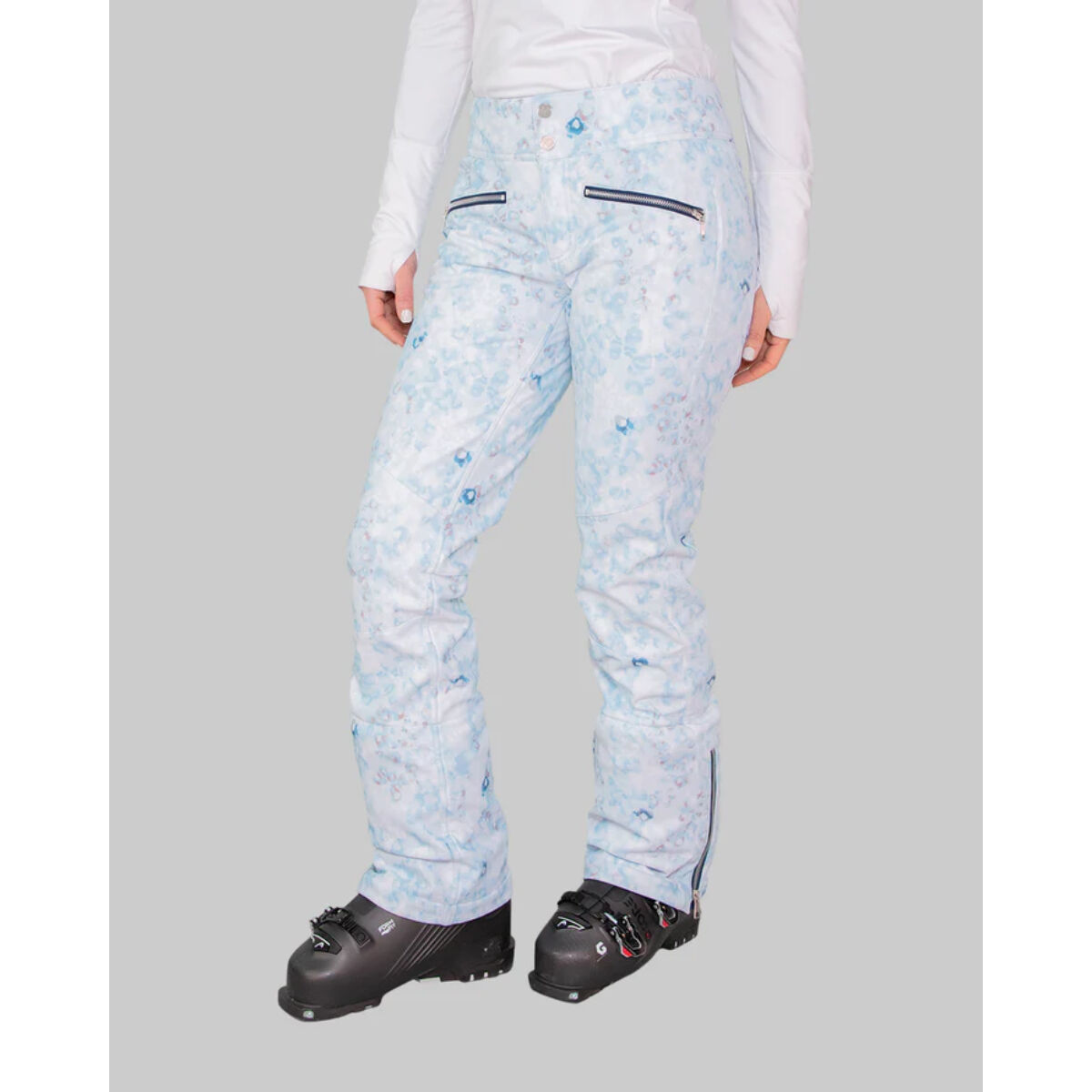 $115 Obermeyer waterproof white girls snow pants sz 14 deals