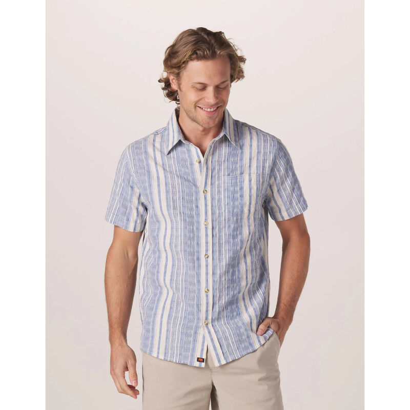 The Normal Brand Freshwater Short-Sleeve Button Up Mens image number 1