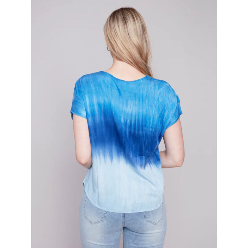 Charlie B Tie Dye Dolman Top Womens image number 1