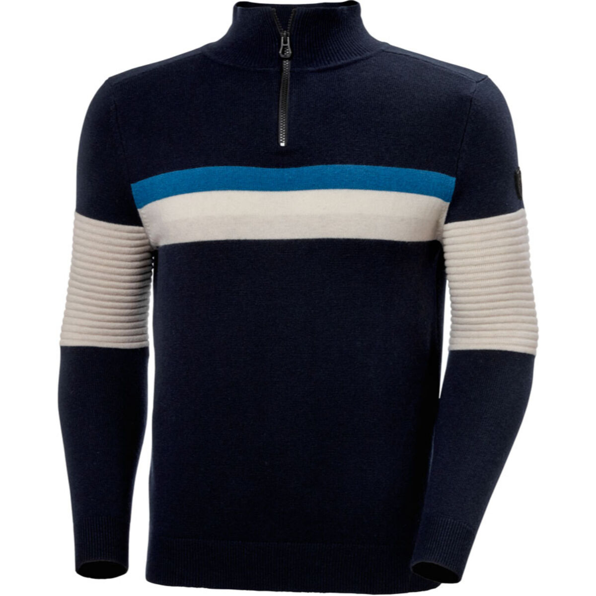 helly hansen tricolore knitted sweater