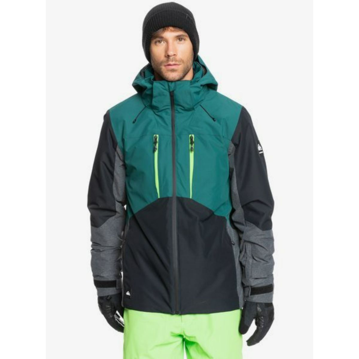 quiksilver mission plus snow jacket