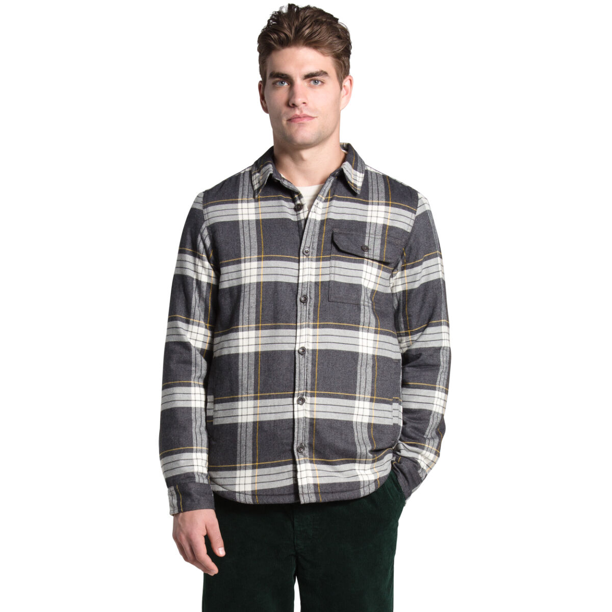 north face flannel mens