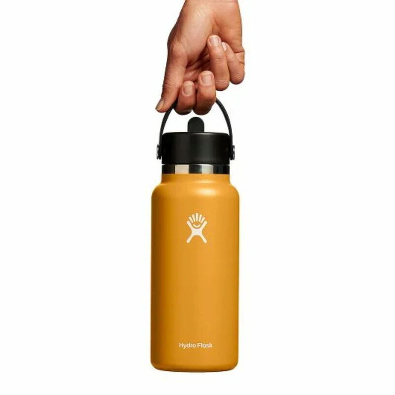 Hydro Flask 32 Oz Wide Mouth Flex Straw Cap Water Bottle image number 2