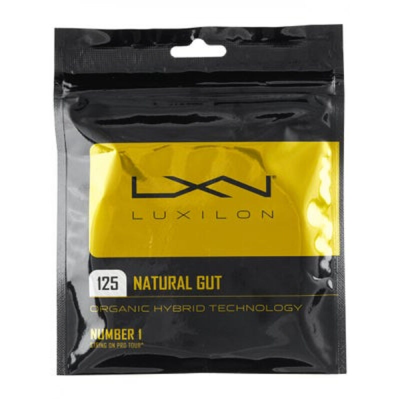 Luxilon Natural Gut Tennis String 17 gauge Set image number 0