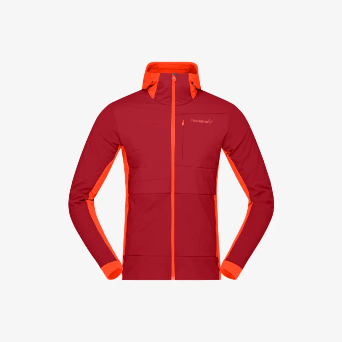 Norrona Falketind Alpha Insulated Zip Hood Mens | Christy Sports