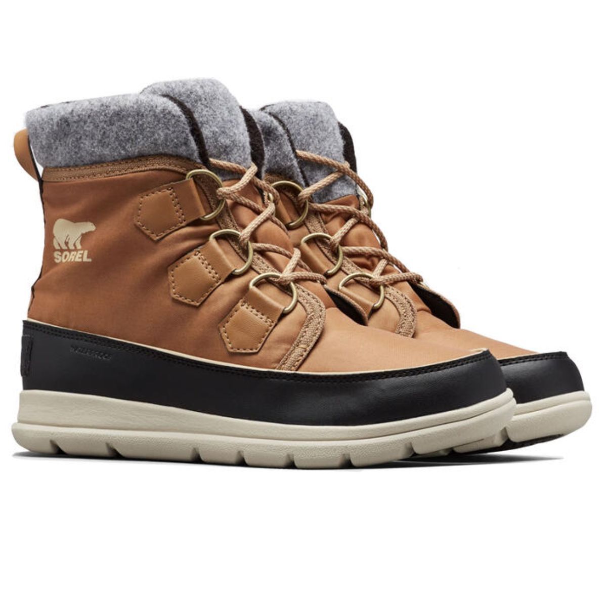 sorel women's explorer carnival waterproof 100g winter boots