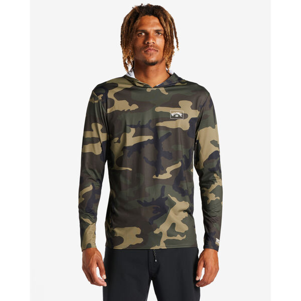 Billabong Arch Mesh Hooded Long-Sleeve Rashguard Mens