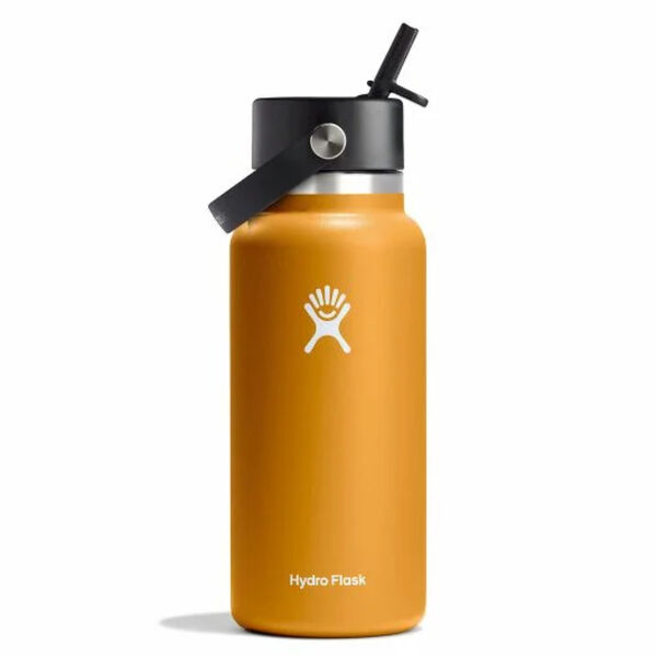 Hydro Flask 32 Oz Wide Mouth Flex Straw Cap Water Bottle