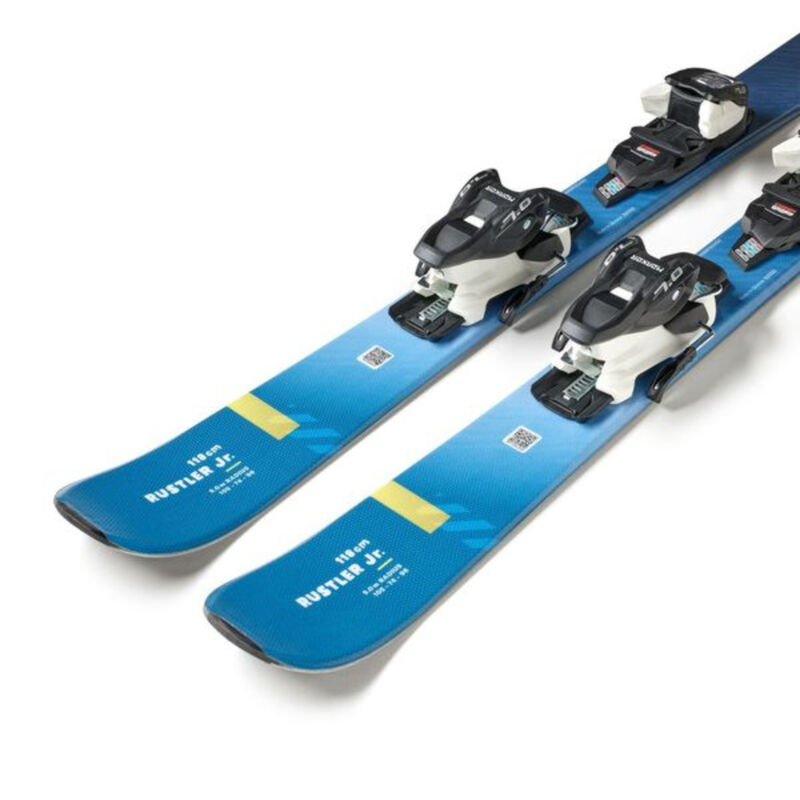 Blizzard Rustler Twin + FDT 4.5 Skis Junior image number 2