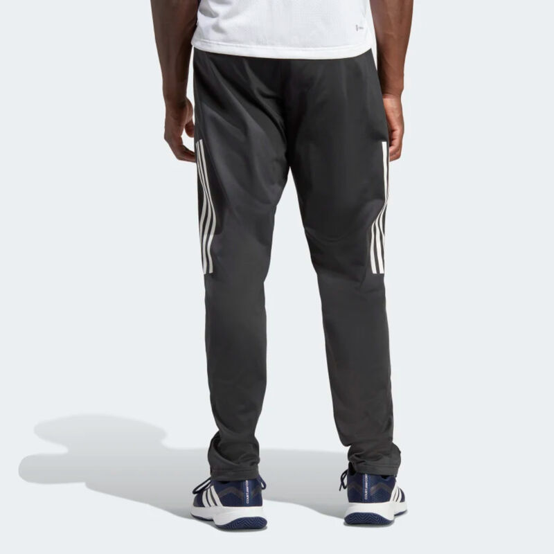 Adidas 3 Striped Knitted Tennis Pant Mens image number 2
