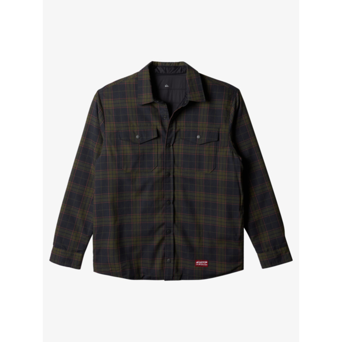 Quiksilver snap up flannel online