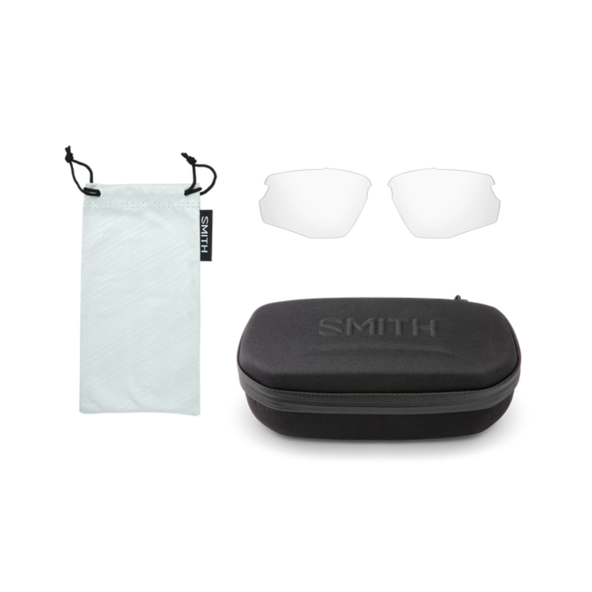 Smith Optics SEQUEL Sunglasses Interchangeable Lenses and Case - crystal  fuel | eBay